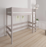 Gefion high bed for children - 90*200cm - Silver - 23