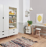 Ergonomisk børneskrivebord – justerbart skrivebord med vipbar bordplade